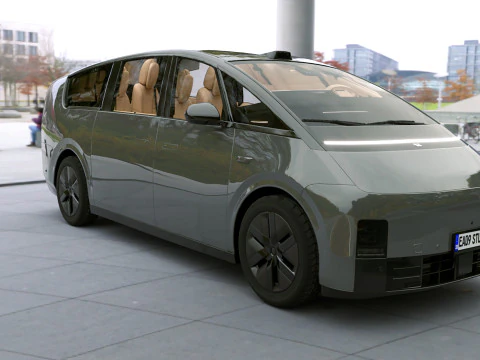 2025 Lixiang Mega 3D Model