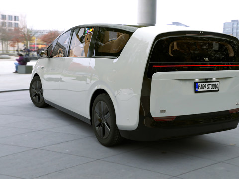 2025 Lixiang Mega 3D Model