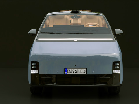 2025 Lixiang Mega 3D Model