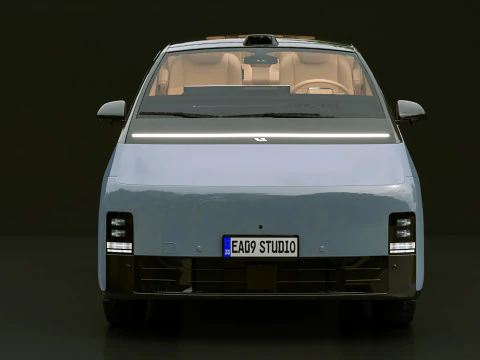 2025 Lixiang Mega 3D Model