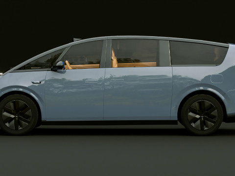 2025 Lixiang Mega 3D Model