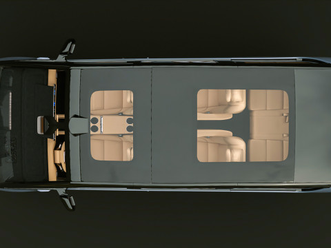 2025 Lixiang Mega 3D Model