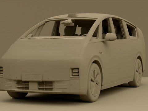 2025 Lixiang Mega 3D Model