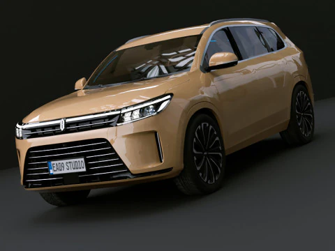 Huawei AITO M7 2024 Model 3D