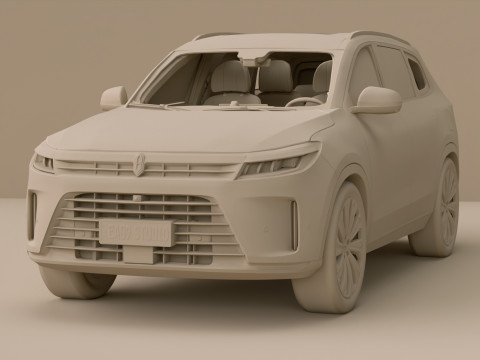 Huawei AITO M7 2024 Modèle 3D