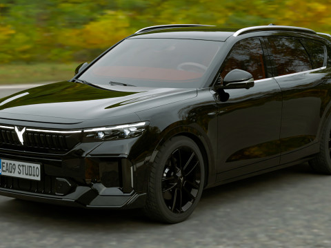 2024 DongFeng Voyah Free Modelo 3D