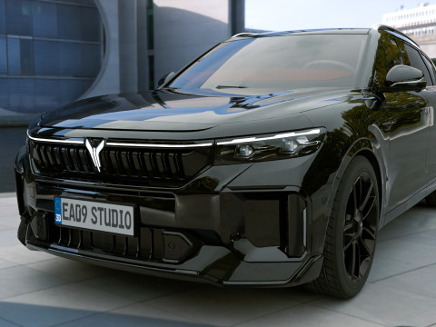 2024 DongFeng Voyah Free Modelo 3D