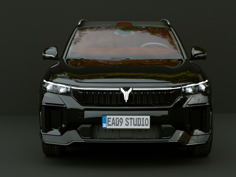2024 DongFeng Voyah Free Modelo 3D