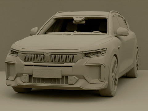 2024 DongFeng Voyah Free Modelo 3D