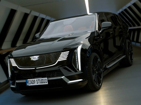 2025 Cadillac ESCALADE IQ 3D 모델