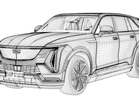 2025 Cadillac ESCALADE IQ 3D Model