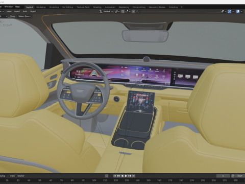 2025 Cadillac ESCALADE IQ 3D Model