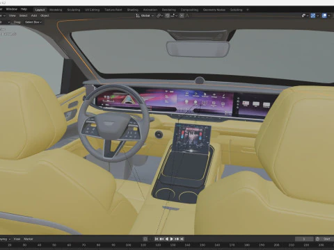2025 Cadillac ESCALADE IQ 3D Model