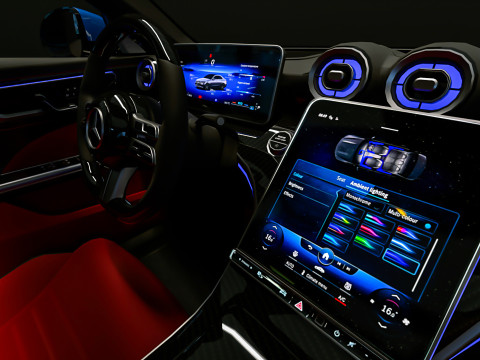 Mercedes-Benz C-Class w206 2024 Model 3D