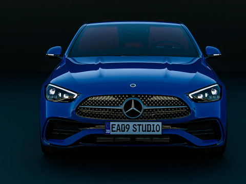 Mercedes-Benz C-Class w206 2024 Model 3D