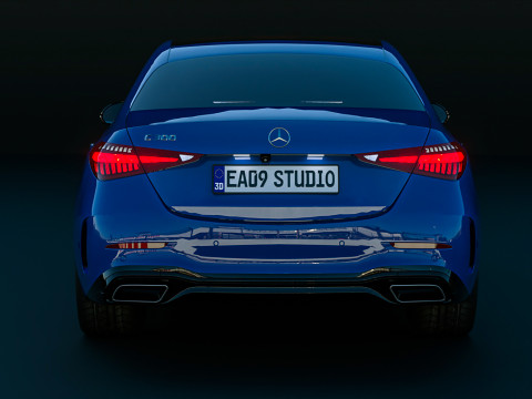 Mercedes-Benz C-Class w206 2024 Model 3D