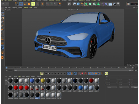 Mercedes-Benz C-Class w206 2024 Model 3D