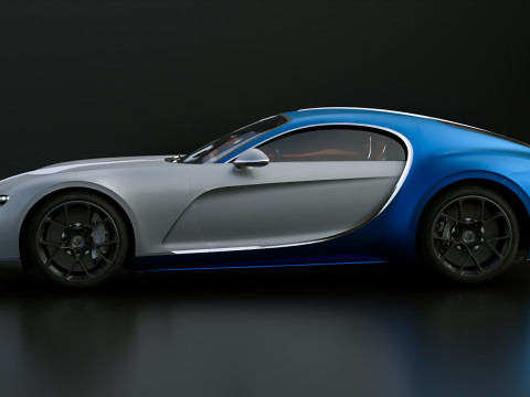 Bugatti Atlantic 2024 v2 3Dモデル