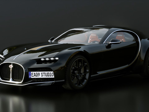 Bugatti Atlantic 2024 v2 3Dモデル