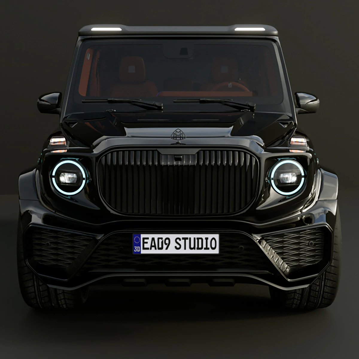MERCEDES-BENZ MAYBACH G900 2025 3D Model .c4d .max .obj .3ds .fbx .stl .blend 