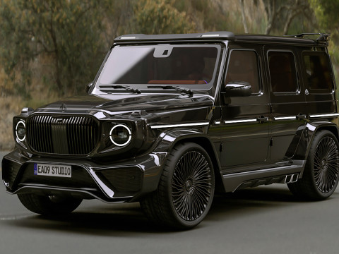 MERCEDES-BENZ MAYBACH G900 2025 Model 3D