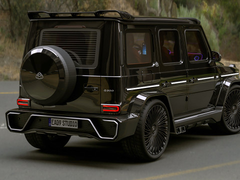 MERCEDES-BENZ MAYBACH G900 2025 Model 3D