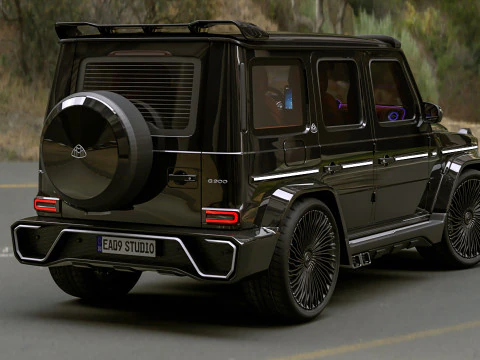 MERCEDES-BENZ MAYBACH G900 2025 3D Model