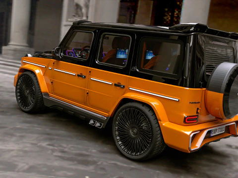 MERCEDES-BENZ MAYBACH G900 2025 3D Model