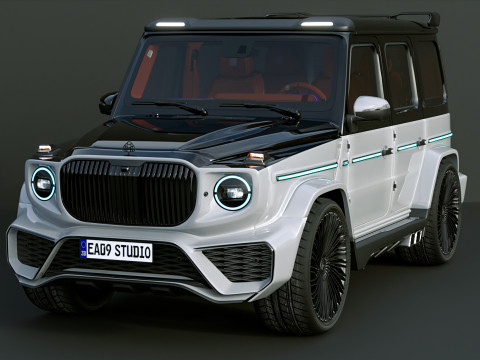 MERCEDES-BENZ MAYBACH G900 2025 Model 3D