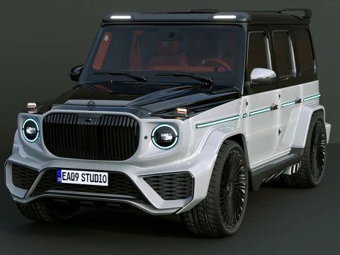 MERCEDES-BENZ MAYBACH G900 2025 3D Model