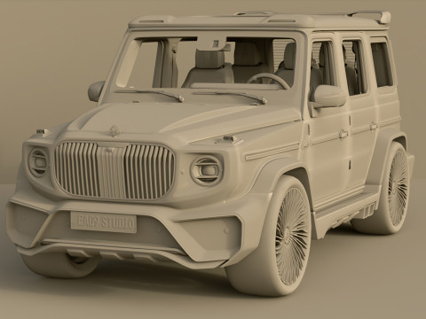 MERCEDES-BENZ MAYBACH G900 2025 Model 3D