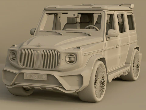 MERCEDES-BENZ MAYBACH G900 2025 3D Model