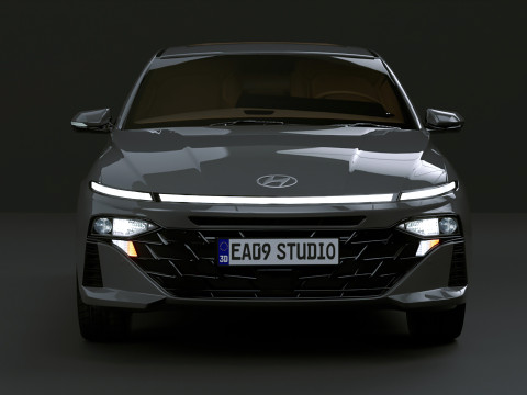 Hyundai Accent 2024 Modèle 3D