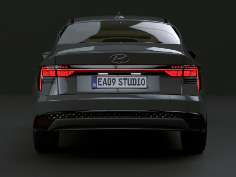 Hyundai Accent 2024 3D Model