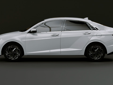 Hyundai Accent 2024 Modèle 3D