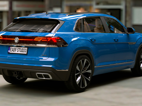 2025 Volkswagen Atlas Cross Sport Modelo 3D