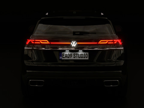 2025 Volkswagen Atlas Cross Sport Modelo 3D
