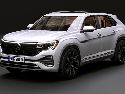 2025 Volkswagen Atlas Cross Sport Modelo 3D