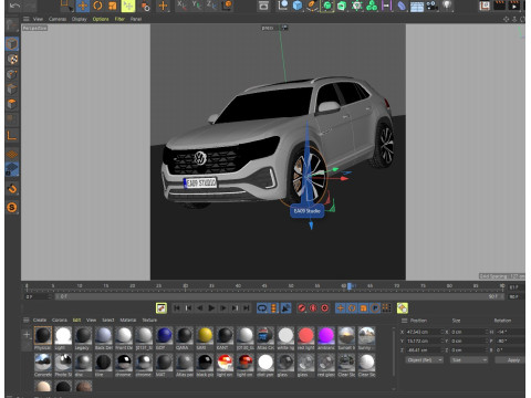 2025 Volkswagen Atlas Cross Sport Modelo 3D
