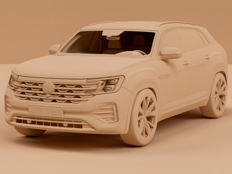 2025 Volkswagen Atlas Cross Sport Modelo 3D