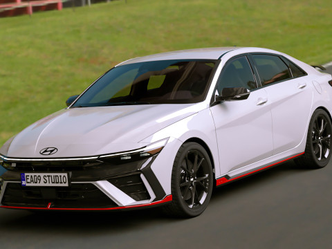 2025 Hyundai Elantra N 3D 모델