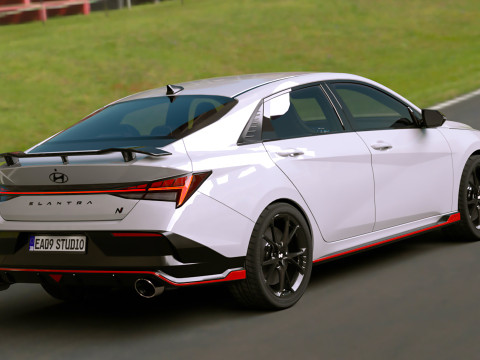 2025 Hyundai Elantra N 3D 모델