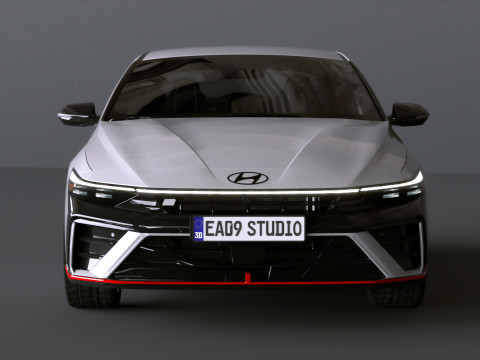 2025 Hyundai Elantra N 3D 모델