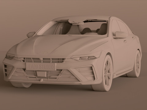 2025 Hyundai Elantra N 3D 모델