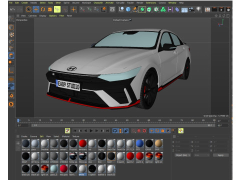 2025 Hyundai Elantra N 3D 모델