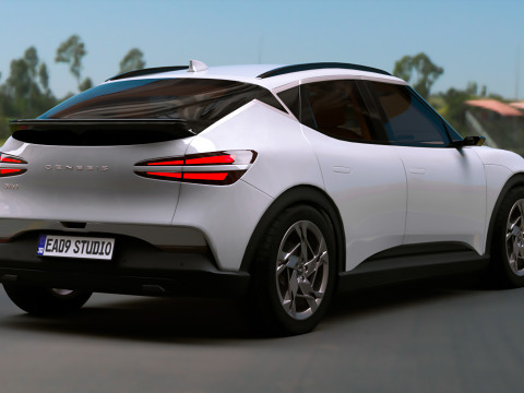 2025 Genesis GV60 Model 3D