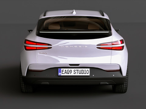 2025 Genesis GV60 Model 3D