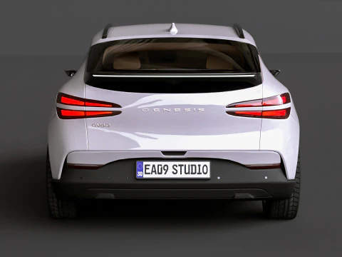 2025 Genesis GV60 3D Model