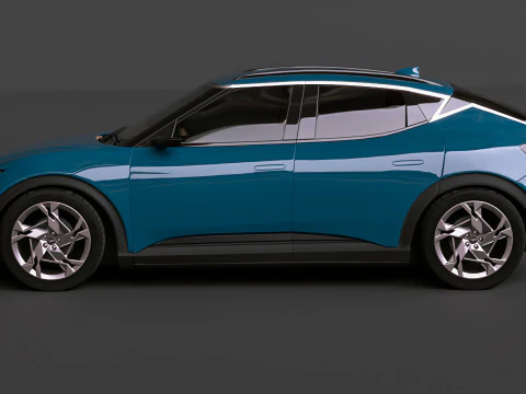 2025 Genesis GV60 3D Model