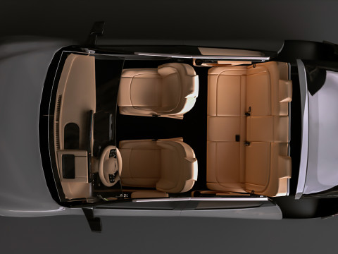 2025 Genesis GV60 Model 3D